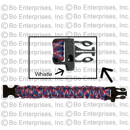 Red, White and Blue Survivor Bracelet