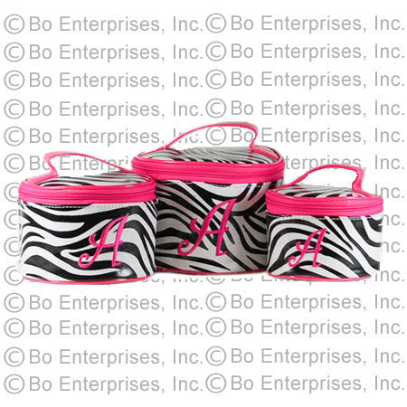 Zebra Cosmetic Bags