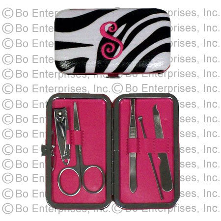 Zebra Design Manicure Set