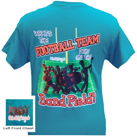 Band Field - Tropical Blue (short sleeve)