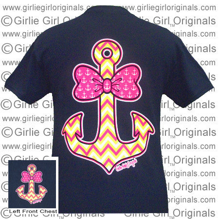 Bowtie Anchor Navy (Short Sleeve)