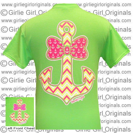 Bowtie Anchor - Anvil Neon Green (Short Sleeve)