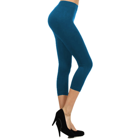 SML_SD Denim Capri Legging