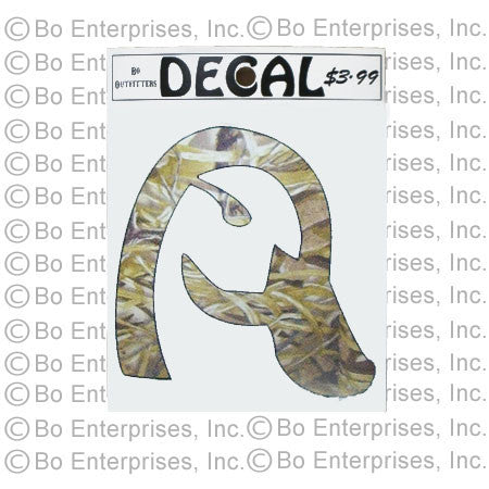 Duck Head Decal