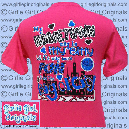 Itty Bitty - Hot Pink (Short Sleeve)