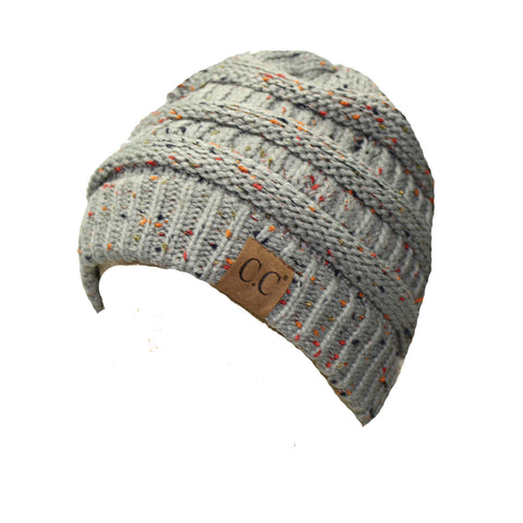 HAT 33-Speckled Natural Gray