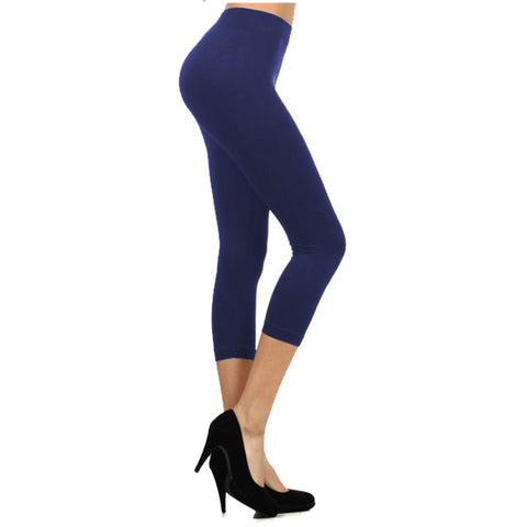 SML_SD Navy Capri Legging