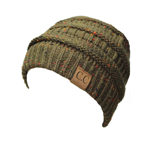 HAT33-Speckled New Olive