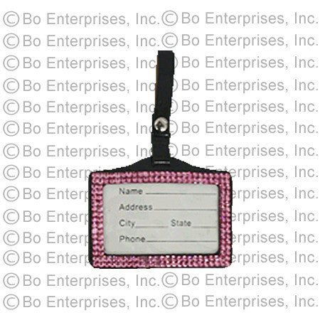 Luggage Tag- Pink
