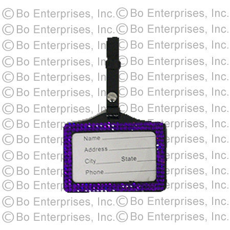 Luggage Tag- Purple