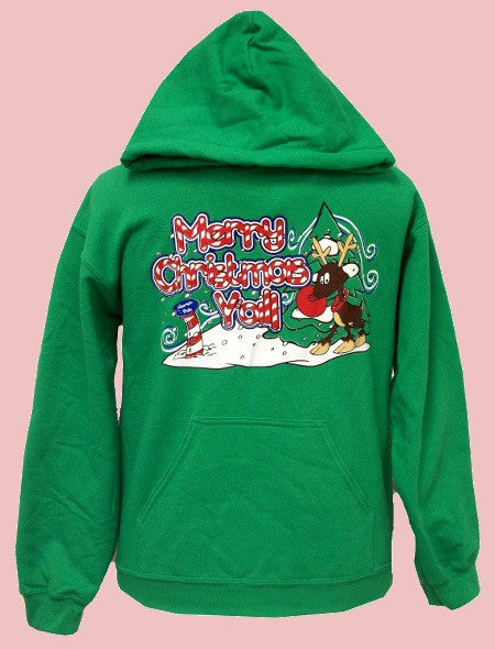 Reindeer Hoodie (adult hoodie)