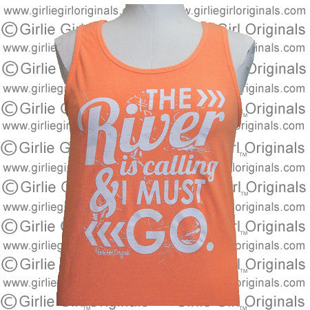 River Calling - Melon (Comfort Color Tank)