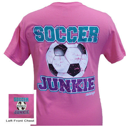 Soccer Junkie - Azalea (short sleeve)