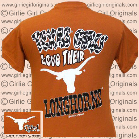 Texas T-Shirt: Texas Girls (Short Sleeve)