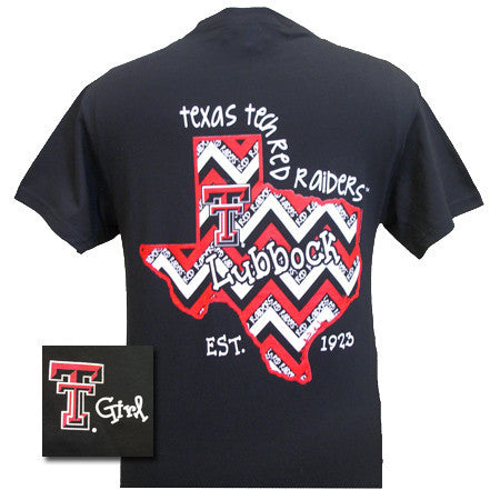 Texas Tech State Chevron Black