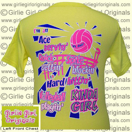 Volleyball - Spring Yellow (Short Sleeve)