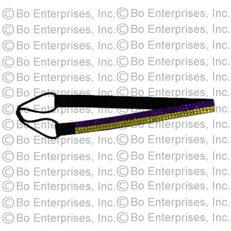 Headbands- Yellow and Purple